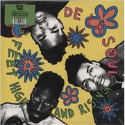 De La Soul 3 Feet High And Rising - Green Opaque + Comic Insert - Sealed UK 2-LP vinyl set