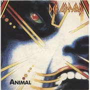 Click here for more info about 'Def Leppard - Animal - Paper Labels'
