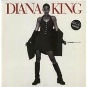 Diana King Tougher Than Love + Hype-Sticker Netherlands vinyl LP