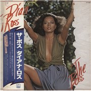 Diana Ross The Boss Japan vinyl LP Promo