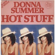Donna Summer Hot Stuff - Red Vinyl - VG+ UK 12" vinyl