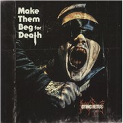 Dying Fetus Make Them Beg For Death - Sea Blue Vinyl USA vinyl LP