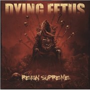 Dying Fetus Reign Supreme - 'Pool of Blood' Vinyl USA vinyl LP
