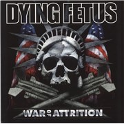 Dying Fetus War Of Attrition - 'Pool of Blood' Vinyl USA vinyl LP