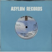 Eagles New Kid In Town - Solid UK 7" vinyl