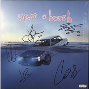 Click here for more info about 'Easy Life - Life's A Beach - Fully Autographed - Spotify Green Vinyl'