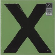 Ed Sheeran X - Crystal Clear Vinyl UK 2-LP vinyl set
