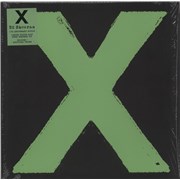 Ed Sheeran X - Green Vinyl + Slip Mat UK 2-LP vinyl set