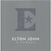 Click here for more info about 'Elton John - Diamonds - Blood Records Edition - 'Diamond' Filled Crystal Clear Vinyl'
