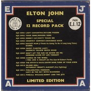 Click here for more info about 'Elton John - Special 12 Record Pack - VG+'
