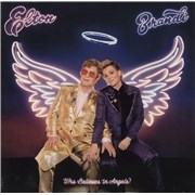 Click here for more info about 'Elton John - Who Believes In Angels? - Purple Marble Vinyl - Sealed + Autographed Art Print'