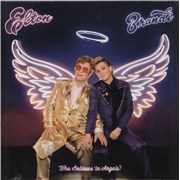 Click here for more info about 'Elton John - Who Believes In Angels? - Purple Marble Vinyl - Shrink'