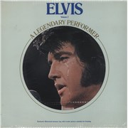 Elvis Presley A Legendary Performer Volume 2 USA vinyl LP