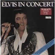 Elvis Presley Elvis In Concert - Hype Stickered UK 2-LP vinyl set