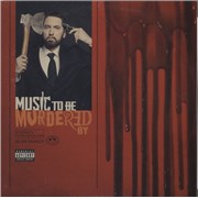 Eminem Music To Be Murdered By - Red & Black Splatter Vinyl USA 2-LP vinyl set