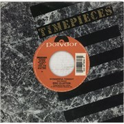 Eric Clapton Wonderful Tonight USA 7" vinyl