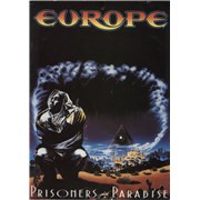Europe Prisoners In Paradise + Ticket stub UK tour programme
