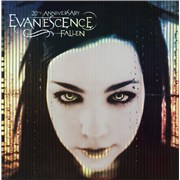 Click here for more info about 'Evanescence - Fallen - White & Purple Marble Vinyl & Rainbow Foil Sleeve - Sealed'