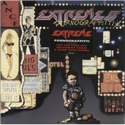 Extreme Pornograffitti - Hype Stickered UK vinyl LP