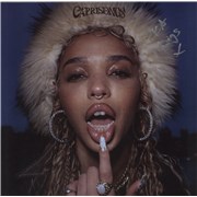 FKA Twigs Caprisongs - Glow In The Dark Vinyl - Autographed UK vinyl LP