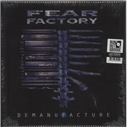 Fear Factory Demanufacture - Marbled Blue Vinyl - Sealed USA 3-LP vinyl set