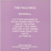 Field Mice Snowball UK 10" vinyl