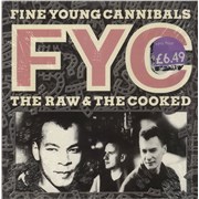 Fine Young Cannibals The Raw & The Cooked - shrink UK vinyl LP