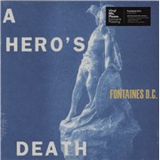 Click here for more info about 'Fontaines D.C. - A Hero's Death - Seafoam Blue Vinyl - Sealed'