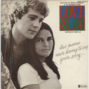 Francis Lai Love Story Japan vinyl LP Promo