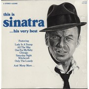 Frank Sinatra This Is Sinatra ...His Very Best - Shrink Canada 2-LP vinyl set