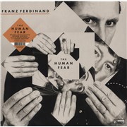 Click here for more info about 'Franz Ferdinand - The Human Fear - Orange Vinyl / Black Vinyl + Autographed Postcard - Sealed'