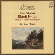 Franz Schubert Schubert: Oktett F-dur - Octet In F - Octuor En Fa Majeur Netherlands vinyl LP