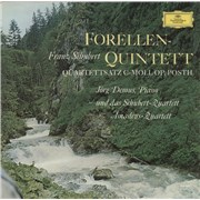 Franz Schubert Schubert: Trout Quintet, Quartettsatz C Minor Op. Posth. Germany vinyl LP