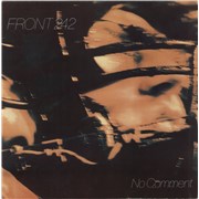 Front 242 No Comment - EX Belgium 12" vinyl