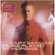 Gary Barlow Music Played By Humans - Red Vinyl UK 2-LP vinyl set
