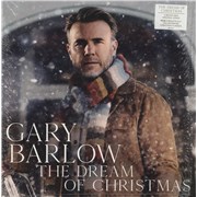 Gary Barlow The Dream Of Christmas - White Vinyl UK vinyl LP