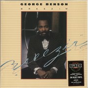 George Benson Breezin' - Blue Vinyl USA vinyl LP