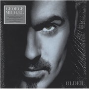 George Michael Older: Remastered - Green Vinyl - Shrink + Hype-sticker UK 2-LP vinyl set