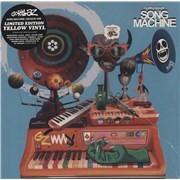 Gorillaz Song Machine - Yellow Vinyl UK vinyl LP