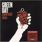Click here for more info about 'Green Day - American Idiot - Red Marbled and White Marbled Vinyl'