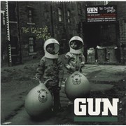 Click here for more info about 'Gun (80s) - The Calton Songs - Red Cherry Vinyl - Sealed + Autographed Art Card'