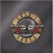 Click here for more info about 'Guns N Roses - Greatest Hits - Gold with White & Red Splatter - EX'