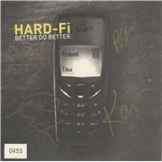 Click here for more info about 'Hard-Fi - Better Do Better - Yellow Vinyl + Numbered & Autographed Sleeve'