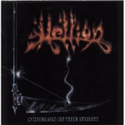 Hellion Screams In The Night + Press Insert UK vinyl LP