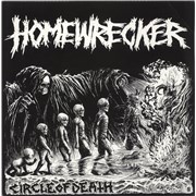 Click here for more info about 'Homewrecker - Circle Of Death - Orange & Black Splatter Vinyl'