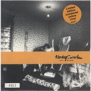 Honeycrack Go Away - Yellow Vinyl + Numbered Sleeve UK 7" vinyl