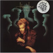 Howard Jones Dream Into Action - Hype Sticker UK vinyl LP