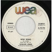 Click here for more info about 'Howard Jones - New Song'