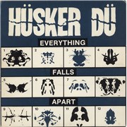 Husker Du Everything Falls Apart - VG USA vinyl LP