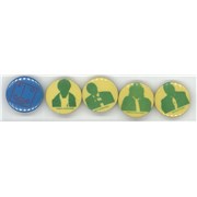 Ian Dury Ian Dury Set Of Five Button Badges UK badge Promo